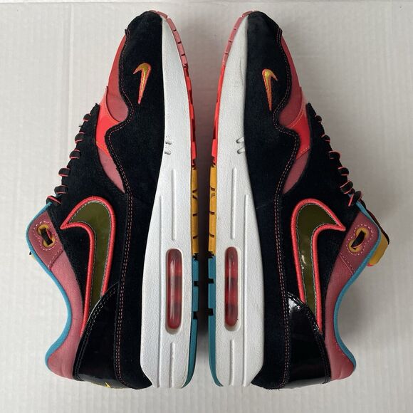 Nike Air Max 1 SE NYC New York Chinatown Shoes (2019) CU6645-001 Men’s Size 11 - Picture 9 of 16